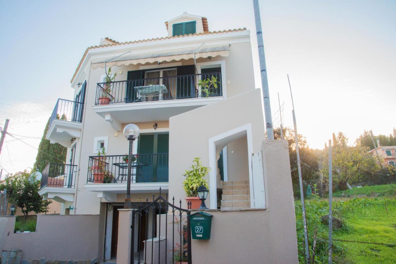 Corfu Don Camillo Apartment Kanali  Bagian luar foto