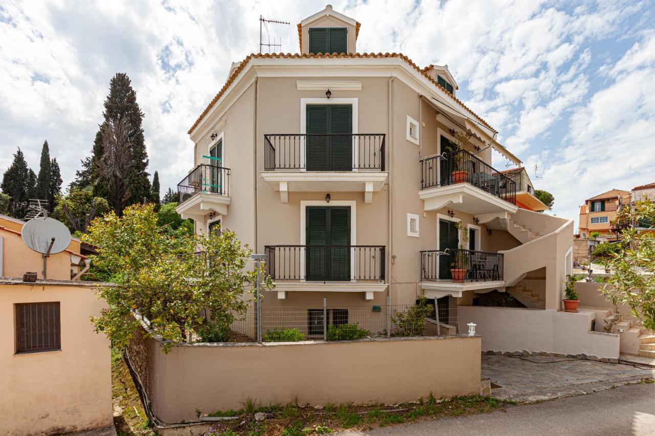 Corfu Don Camillo Apartment Kanali  Bagian luar foto